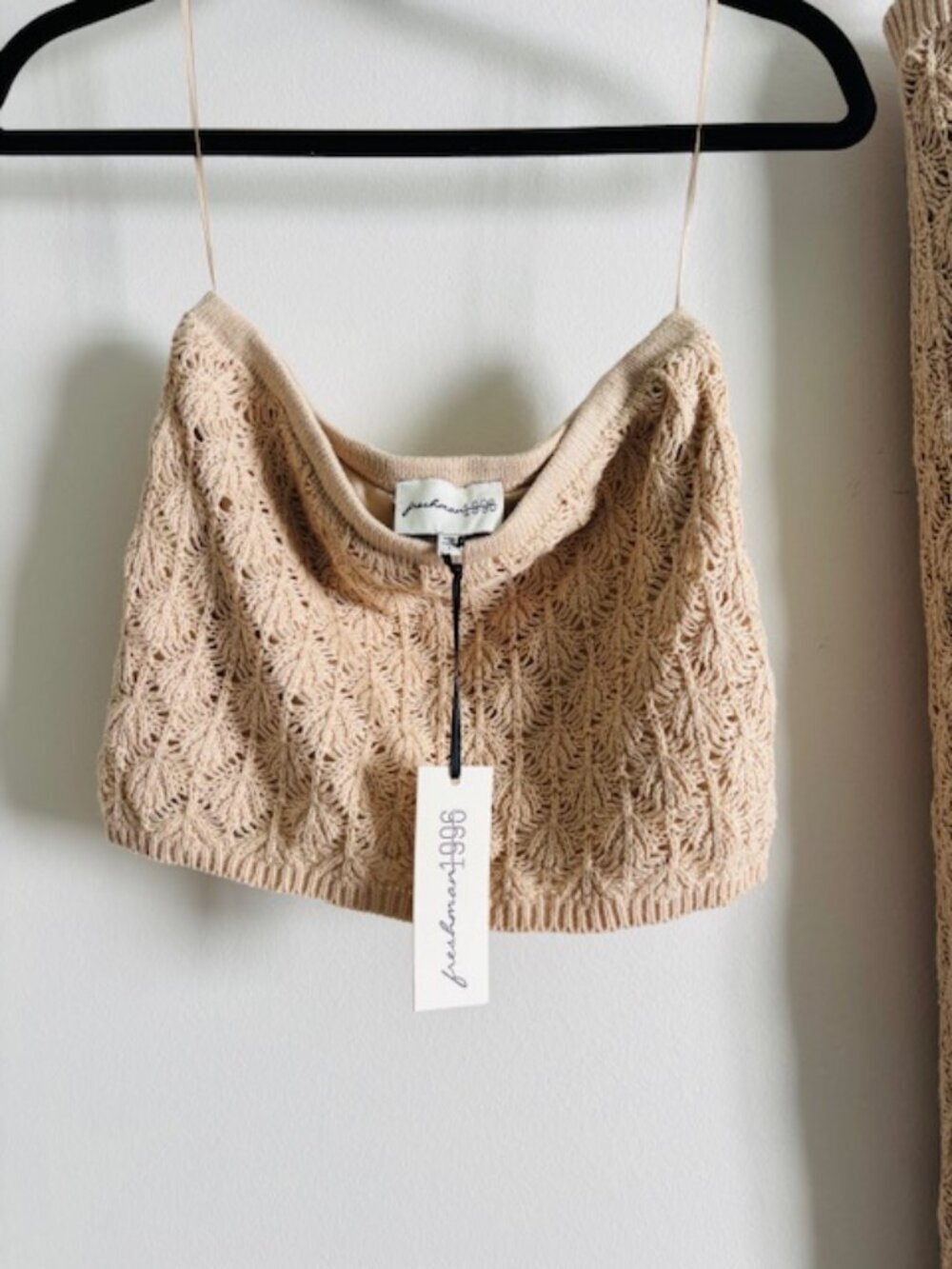 Freshman 1996 Boho Crochet Set NWT size large - Picture 4 of 5